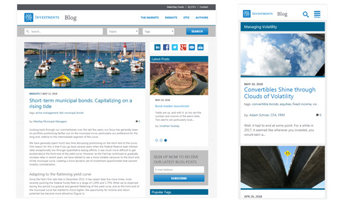 Blog Subpage
